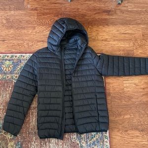 Brand new puffer jacket Black M